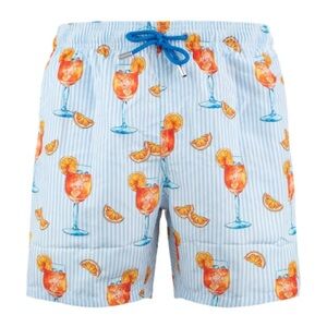 MC2 Saint Barths Swim Shorts - Aperol Spritz - BRAND NEW - with Tags - Medium